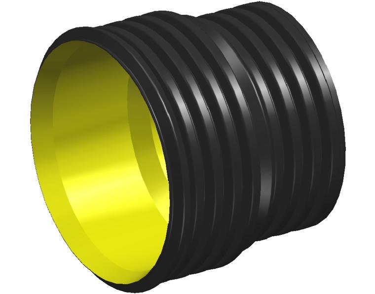 DN450 BlackMax® Cap RRJ (PP Fab)