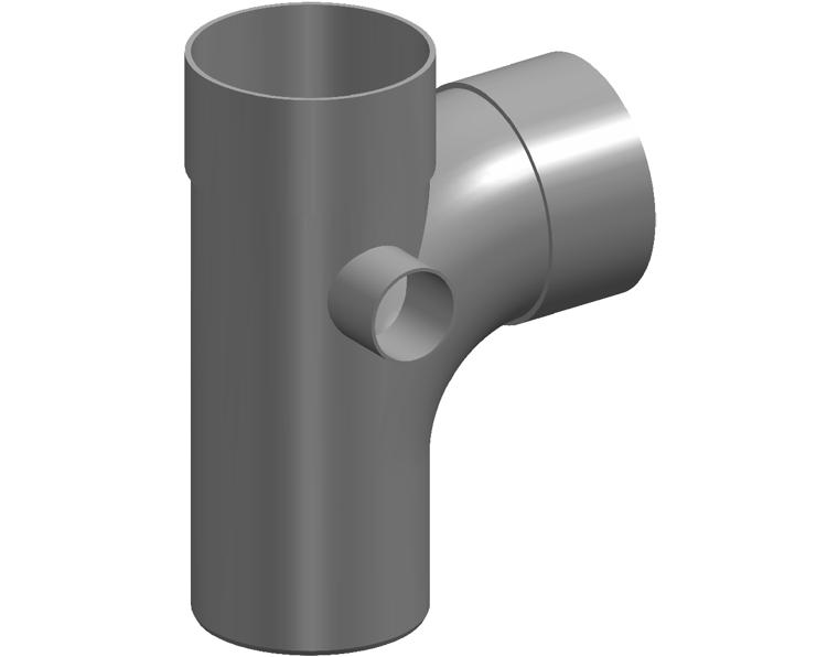 DN150 x 88D DWV PVC-U Junction MF SWJ