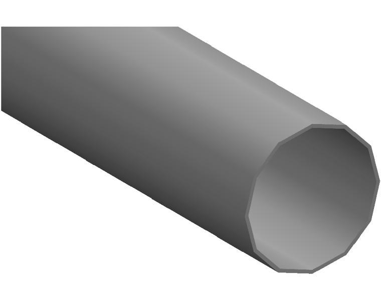 DN225 x 3m SN8 DWV PVC-U Pipe SWJ