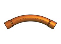 100X22.5D HD COND BEND FF ORG ELEC 1.83M NOM RAD