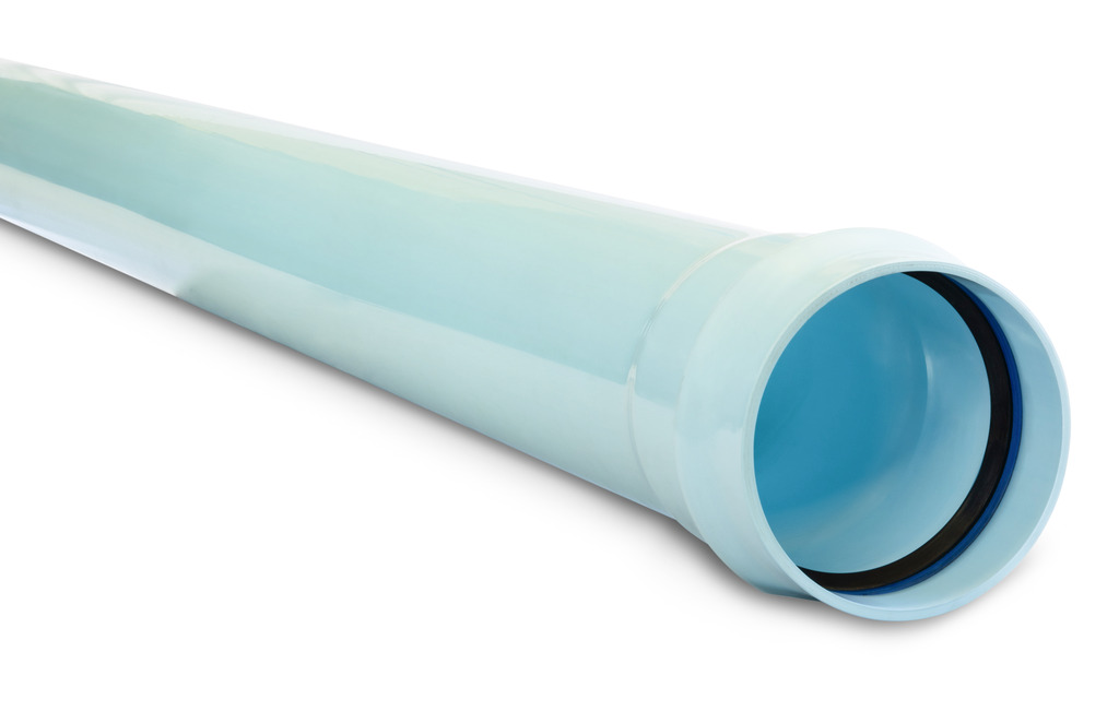 DN250 x 6m PN16 Apollo Blue Series 2 PVC-O Pipe Rieber RRJ