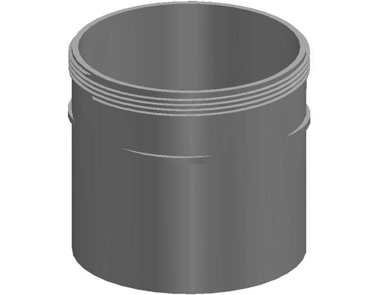 DN150 Stormwater PVC-U Threaded Coupling SWJ