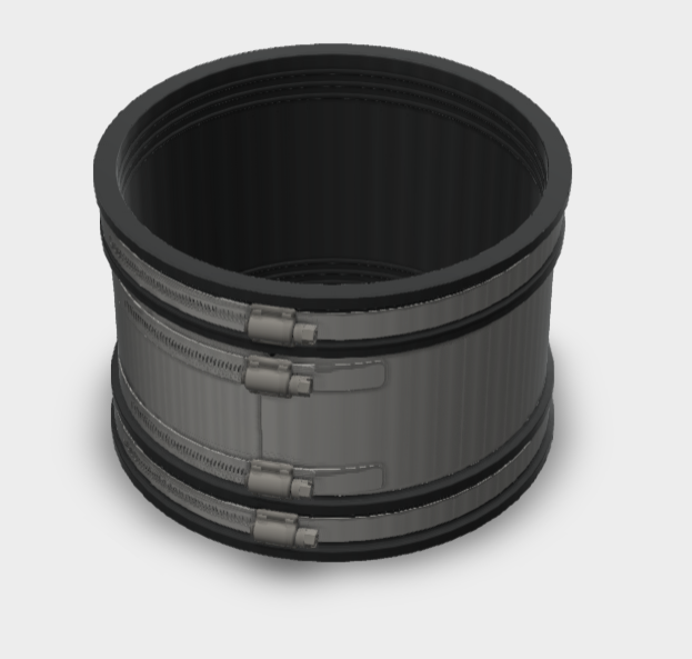 175-200mm Flexseal Coupling| Applicable to size range 175-200mm OD