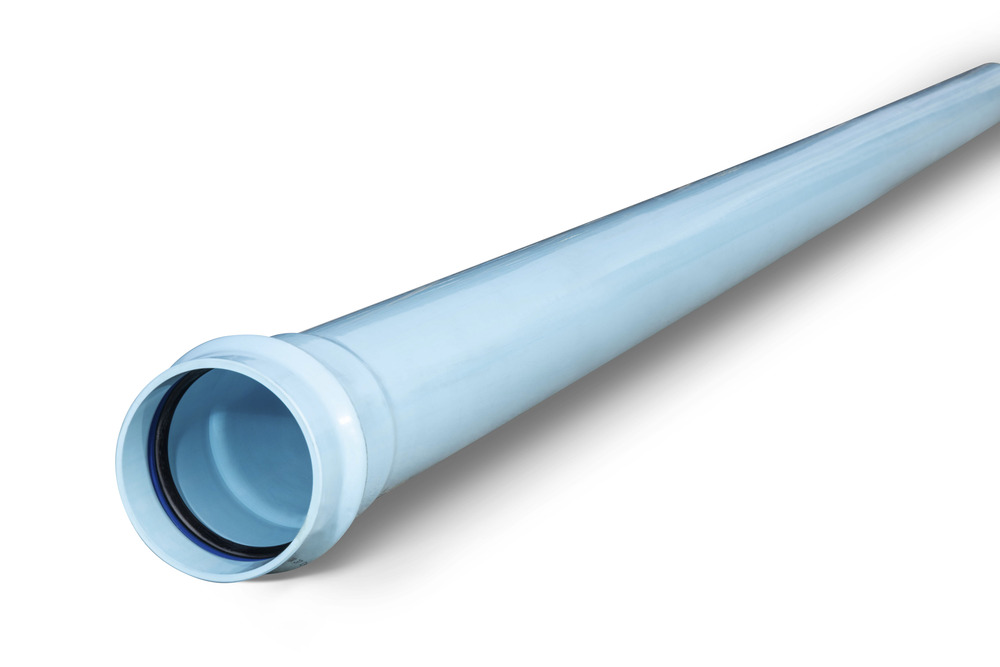 DN150 x 6m PN16 Apollo Blue Series 2 PVC-O Pipe Rieber RRJ