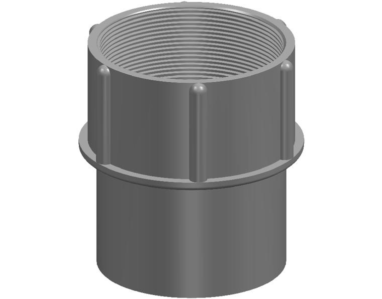 DN32 x 1.25in DWV PVC-U Coupling FI SWJ
