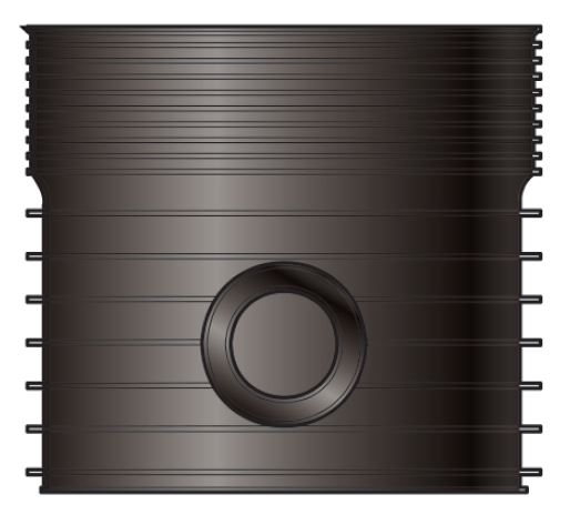 EZIpit®600 (PP) Base x 60° x DN150 DWV RRJ