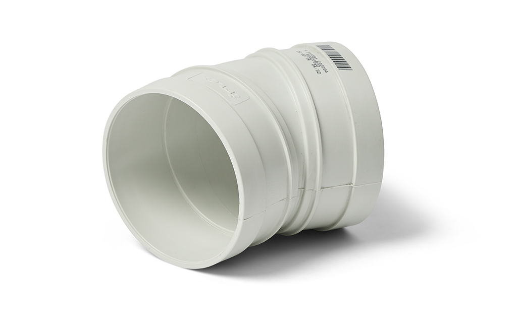 DN150 x 22.5D Stormwater PVC-U Bend FF SWJ