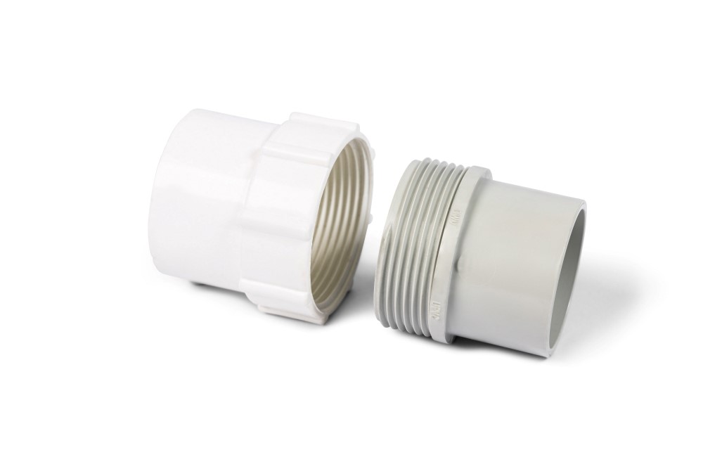 DN50 x 2.0in DWV PVC-U Adaptor MI SWJ
