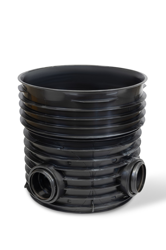 EZIpit®600 (PP) Base x 90° x DN225 DWV RRJ