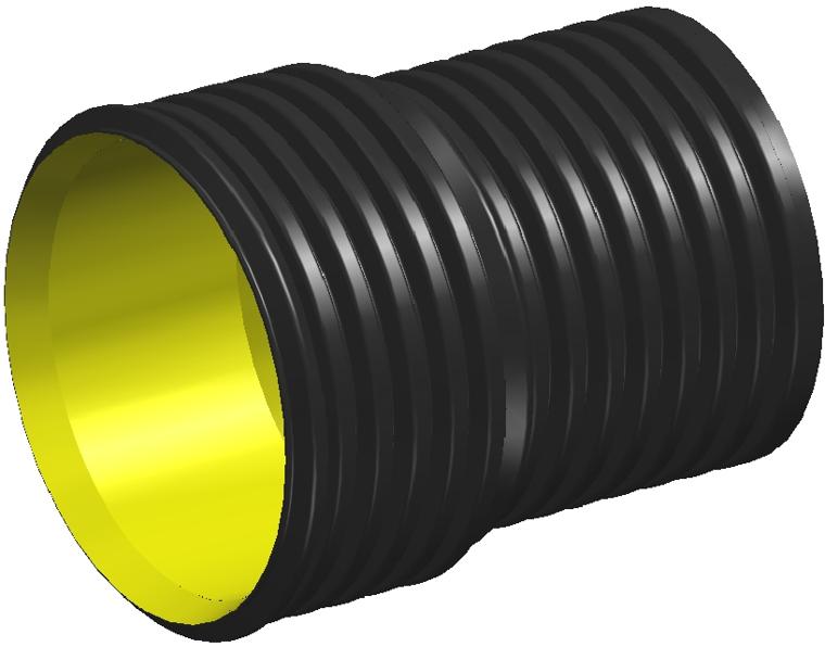 DN225 BlackMax® Drainage Pipe Cap RRJ (PP Fab)