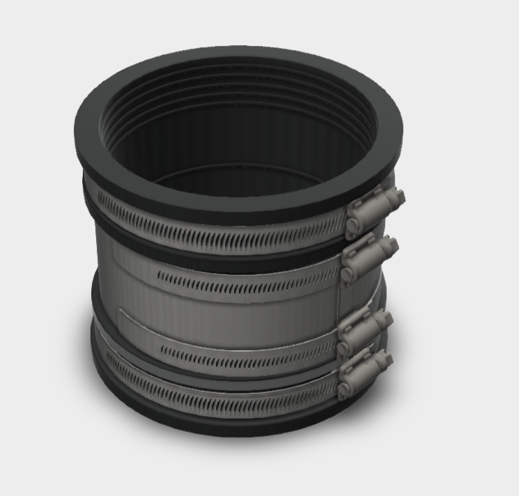 105-120mm Flexseal Coupling| Applicable to size range 105-120mm OD