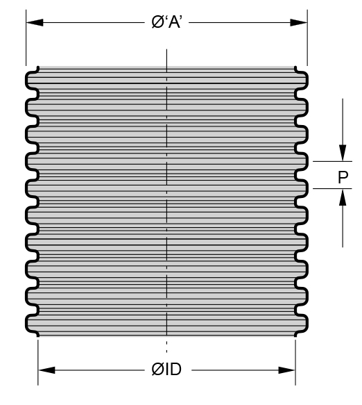 EZIpit® 1000 (PP) Corrugated Riser x 1200mm (Allows up to 2.2m unit)