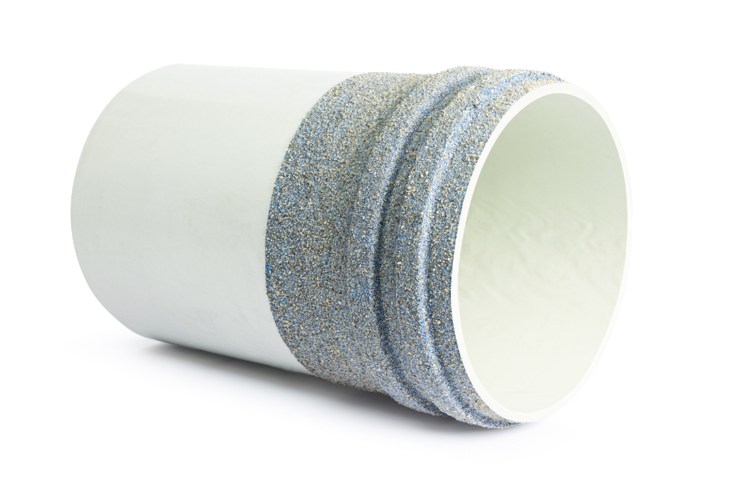 375 EH DWV MH COUP MM 0.5M SANDED SPIGOT CW RINGS