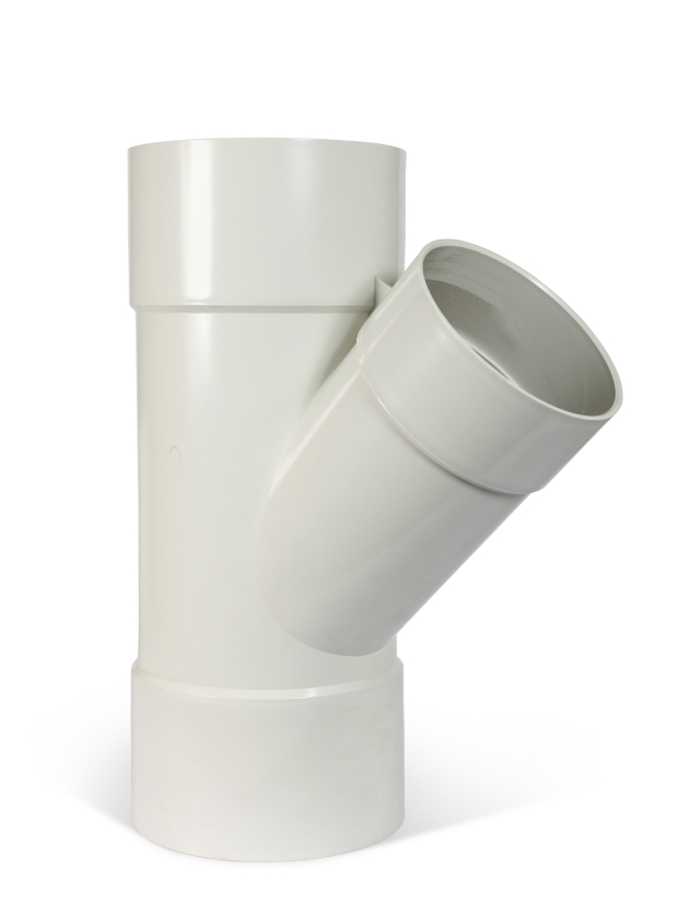 DN300 x DN225 x 45D DWV PVC-U Reducing Junction FF SWJ