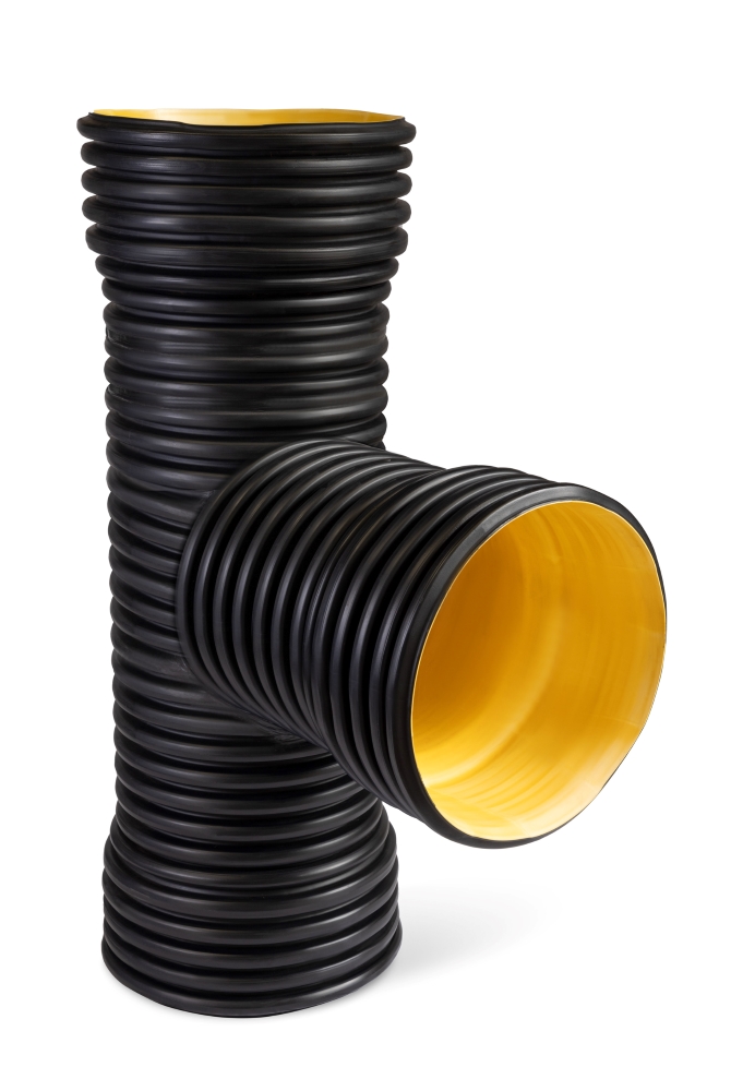 DN450 BlackMax® Equal Tee FFF RRJ (PP Fab)