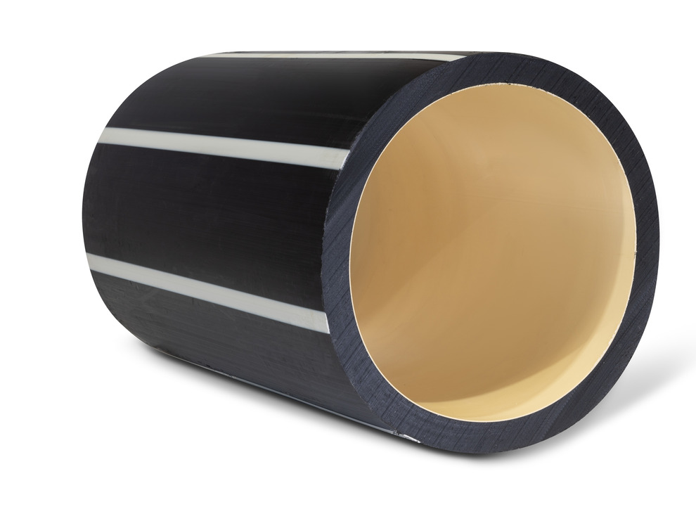 PE100 Polyethylene Pipe Metric DN355 SDR9 x 20 m Co-Ex White