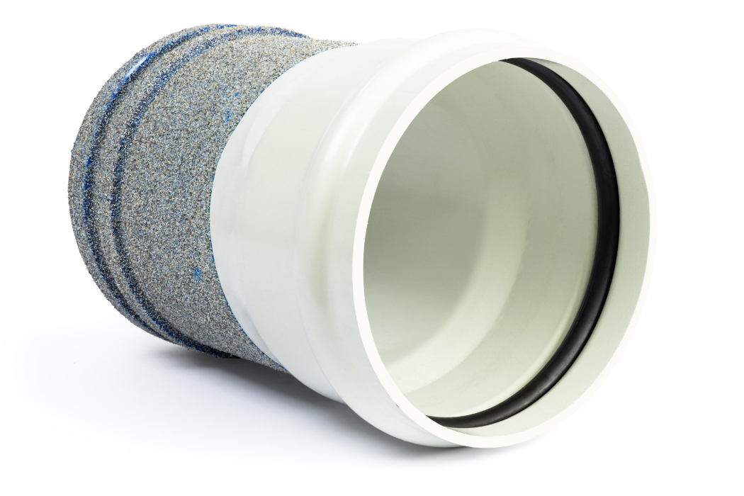 300 EH DWV MH COUP MF X0.5M SANDED CW 1XRRJ W/RING