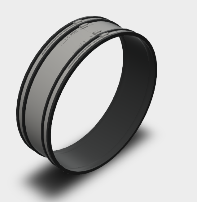 595-620mm Flexseal Coupling| Applicable to size range 595-620mm OD