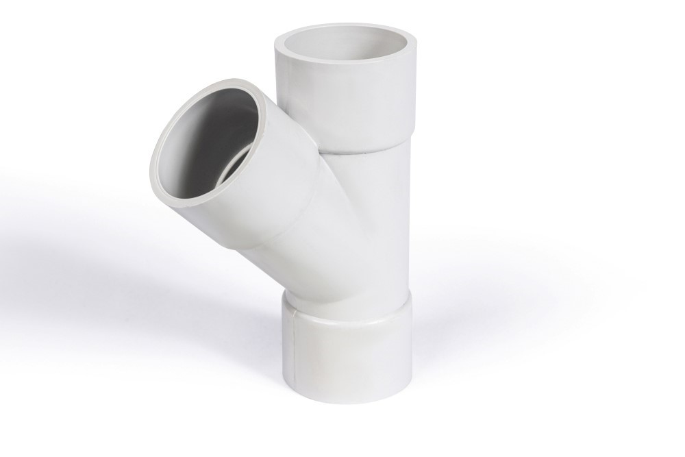 DN65 x 45D DWV PVC-U Junction FF SWJ