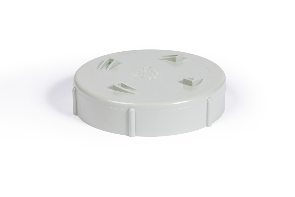 DN100 DWV PVC-U Threaded Access Cap SWJ