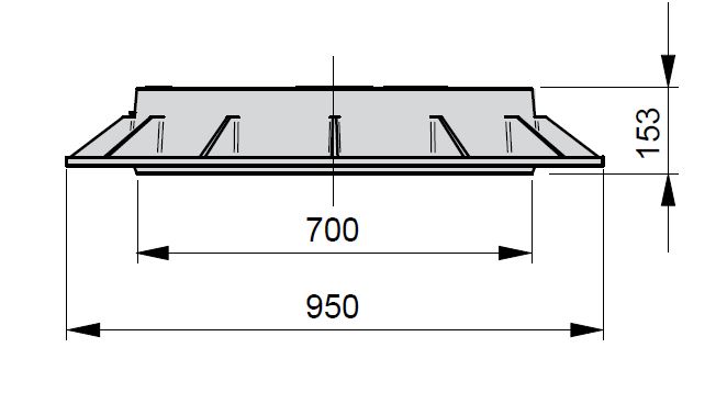 EZIpit® 600 DI Frame and cover (Class D)